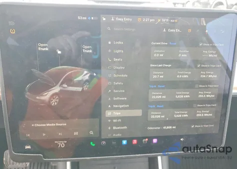 2020 Tesla Model Y from USA, damaged, VIN 5YJYGDEE5LF038355
